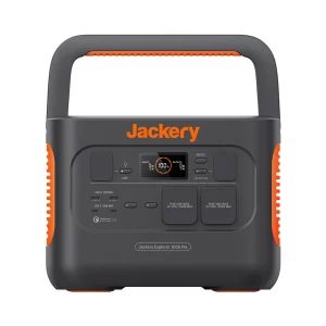 Photo de face qui représente la batterie Jackery Explorer 1000 Pro