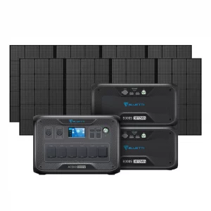 Visuel du Kit Bluetti AC500 + 2x Batterie d'Extension B300S et 2 Panneaux Solaires